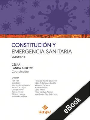 cover image of Constitución y emergencia sanitaria